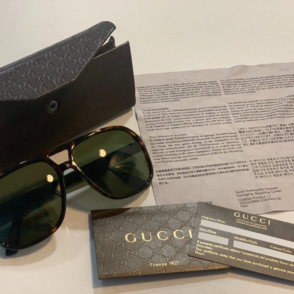 ORIGINAL Gucci Man Sunglasses like NEW!